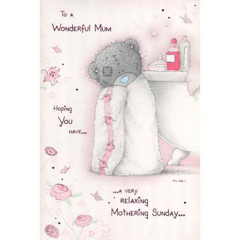Wonderful Mum Me to You Bear Mothers Day Card £3.45